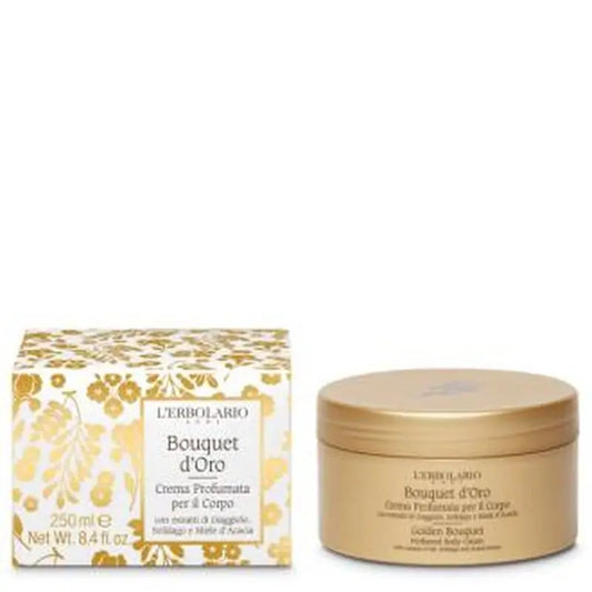 L'Erbolario Bouquet De Oro Perfumed Body Cream 250Ml.