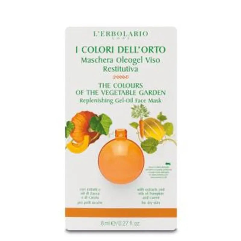 L'Erbolario Colores Del Huerto Nourishing Face Mask 8Ml.