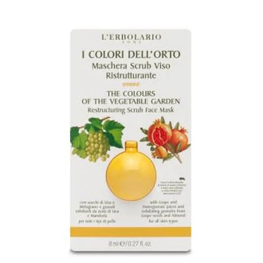 L'Erbolario Colours From The Orchard Exfoliating Mask 8Ml.
