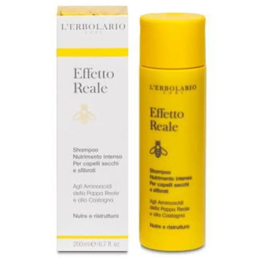 L'Erbolario Real Effect Intense Nourishing Shampoo 200Ml.