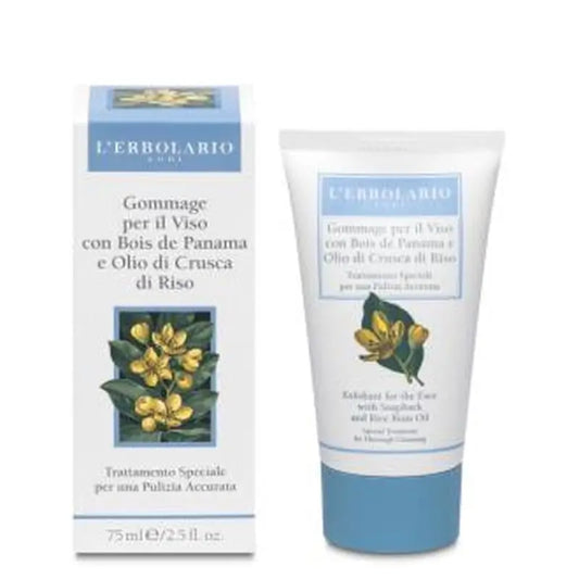L'Erbolario Exfoliating Facial Scrub Al Bois De Panama 75Ml.