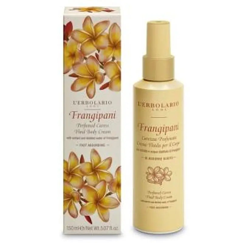 L'Erbolario Frangipani Caress Perfumed Body Cream 150Ml.