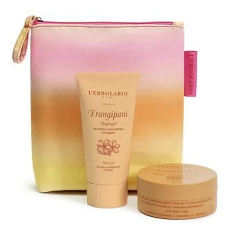 L'Erbolario Frangipani Magica Luz Gel 75Ml+Body Cream 75Ml