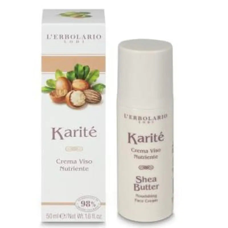 L'Erbolario Karite Nourishing Face Cream 50Ml.