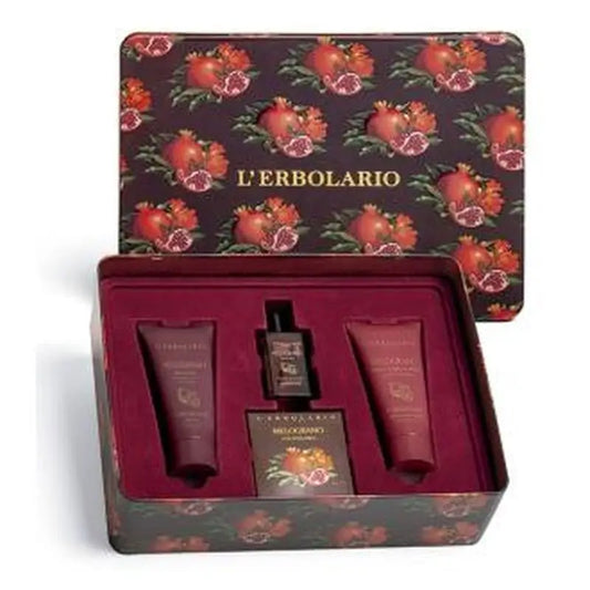 L'Erbolario Melograno Trio Perfume 50Ml+Gel 100M+Cream Corpora