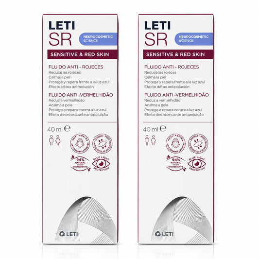 Leti SR Anti-Redness Fluid, 40 ml pack 2