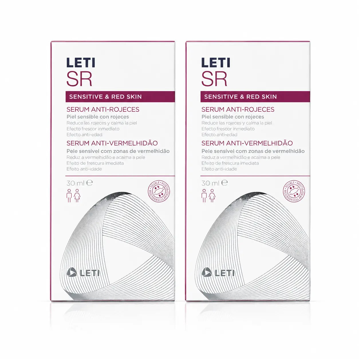 Leti SR Anti-Redness Serum, 30 ml pack 2