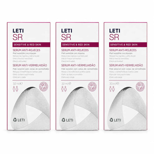 Leti SR Anti-Redness Serum, 30 ml pack 3