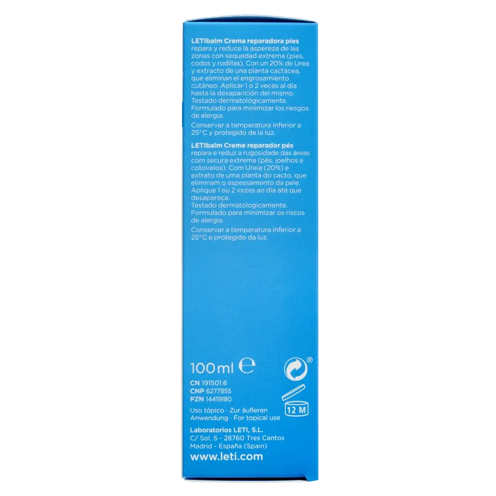 Letibalm Repair Foot Repair Cream, 100 ml