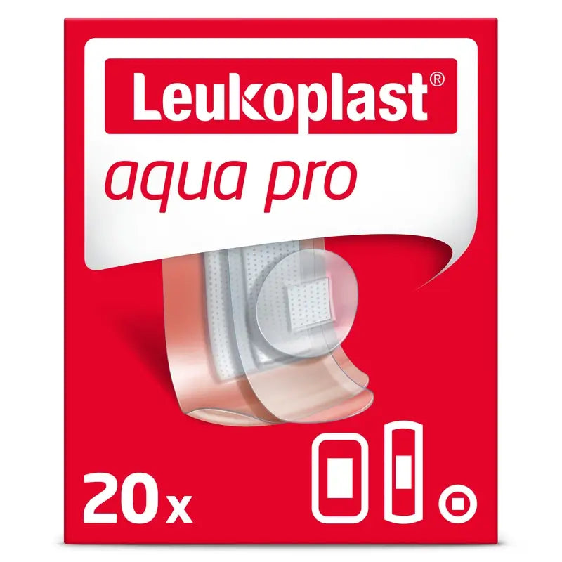 Leukoplast Aqua Pro, 20 pieces Assortment