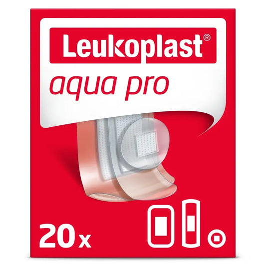 Leukoplast Aqua Pro, 20 pieces Assortment