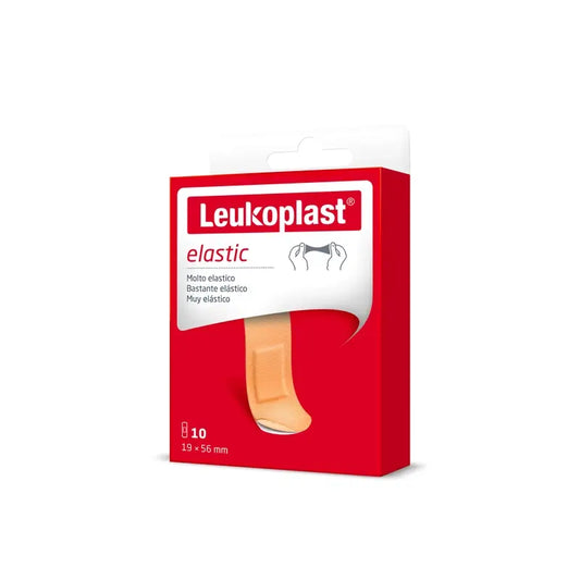 Leukoplast Elastic, 19 Mm X 56 Mm, 10 Pcs.