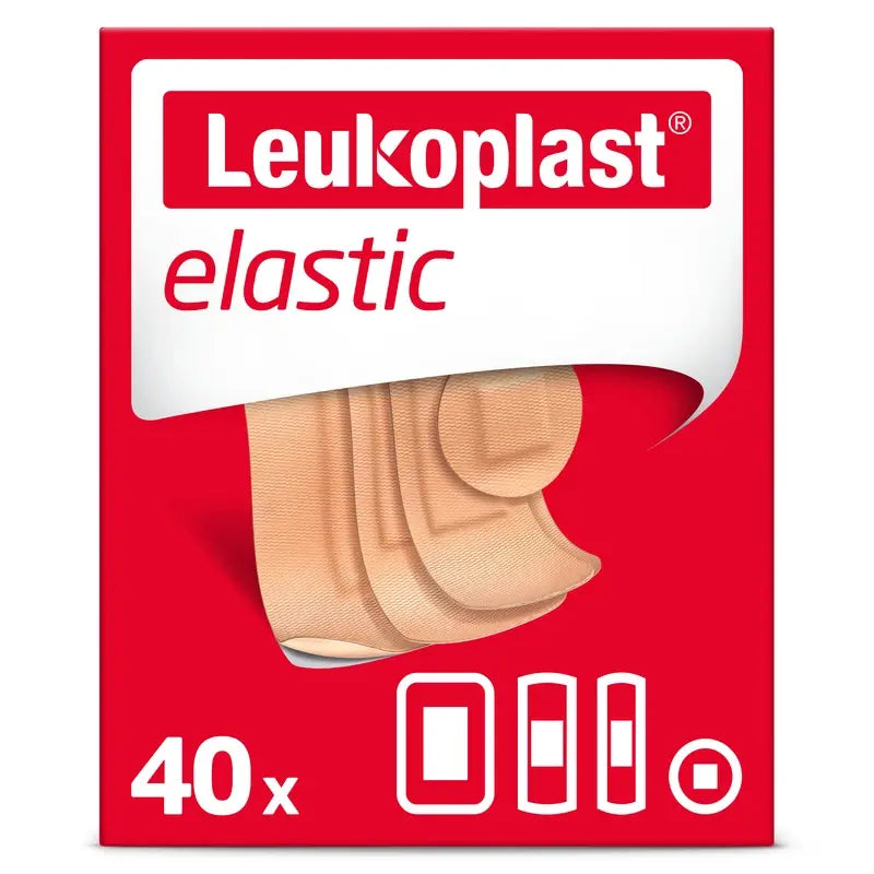 Leukoplast Elastic, 40 pieces Assortment