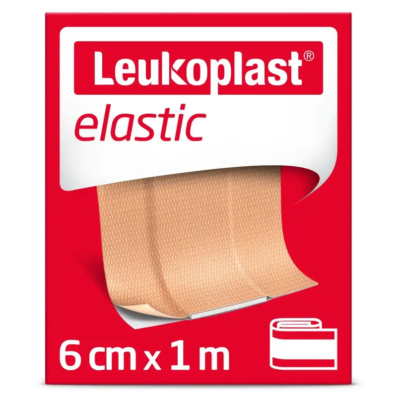 Leukoplast Elastic, 6 Cm X 1 M