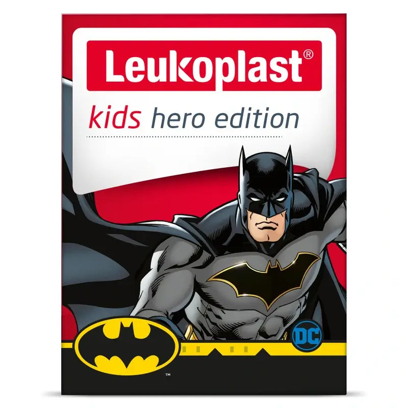 Leukoplast Kids Hero Edition Batman, 12 pieces Assortment