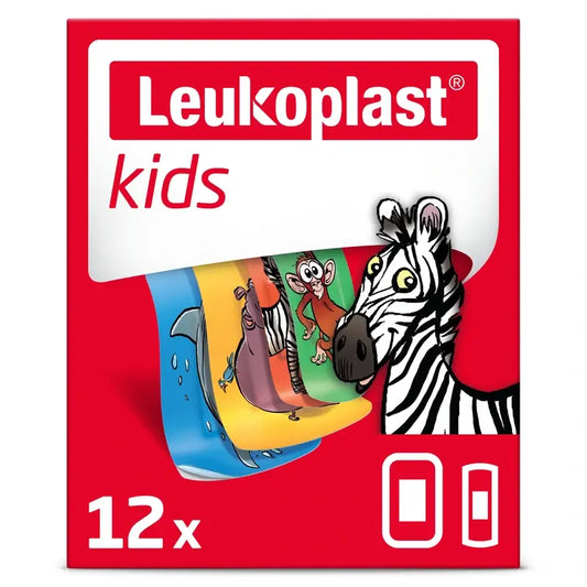 Leukoplast Kids Zoo, 12 pcs. Assortment