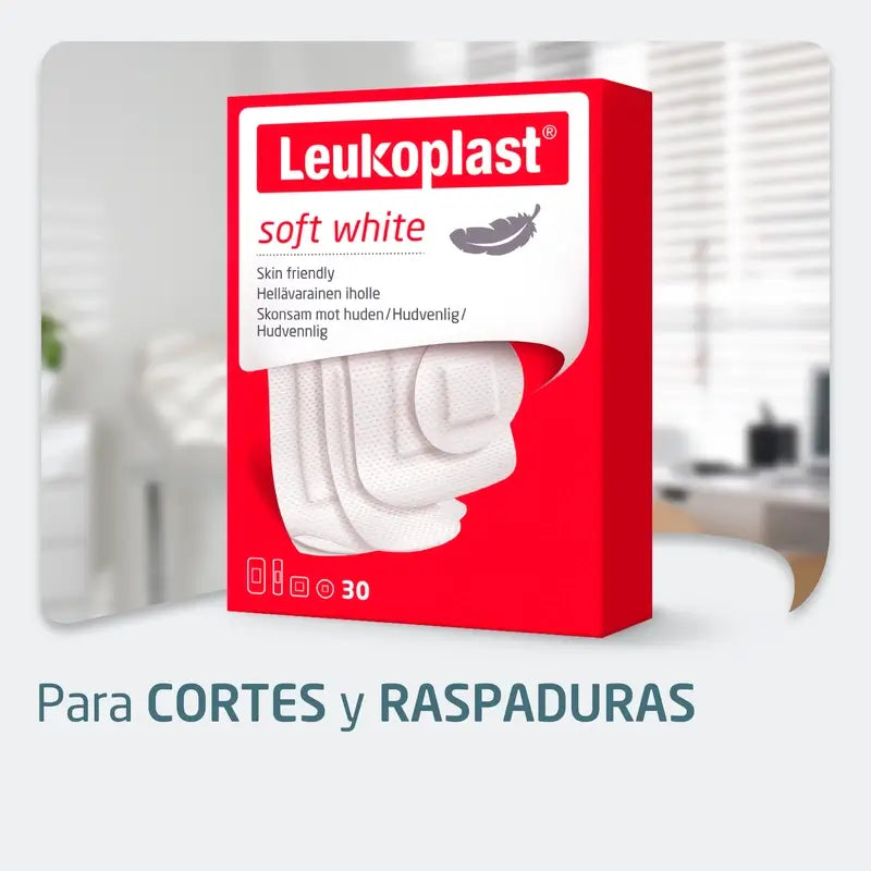 Leukoplast Soft White, 20 pieces Assortment