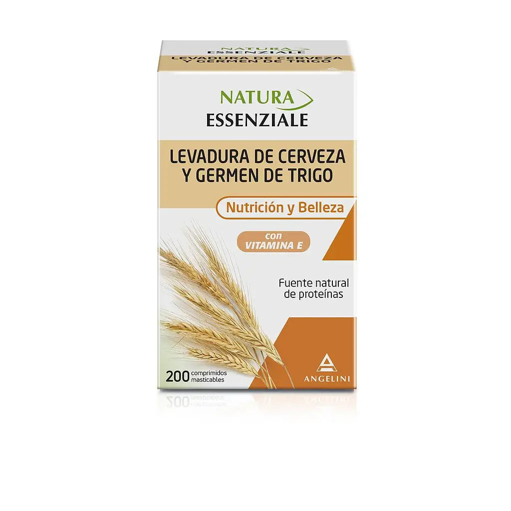 Natura Essenziale Brewer's Yeast and Wheat Germ 200 tablets