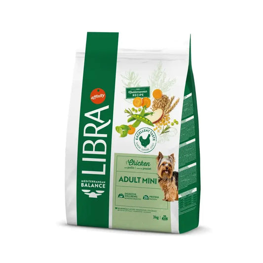 Libra Canine Adult Mini Chicken 3kg, dog food for dogs