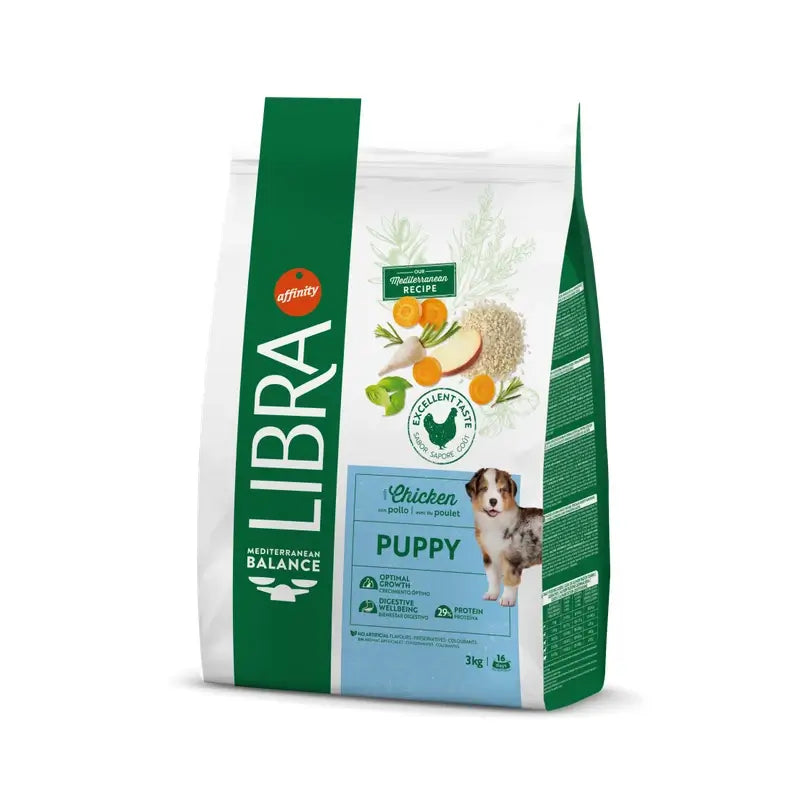 Libra Canine Puppy Chicken 3Kg, dog food for dogs