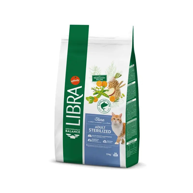 Libra Feline Adult Sterilised Tuna 1,5 kg, cat food