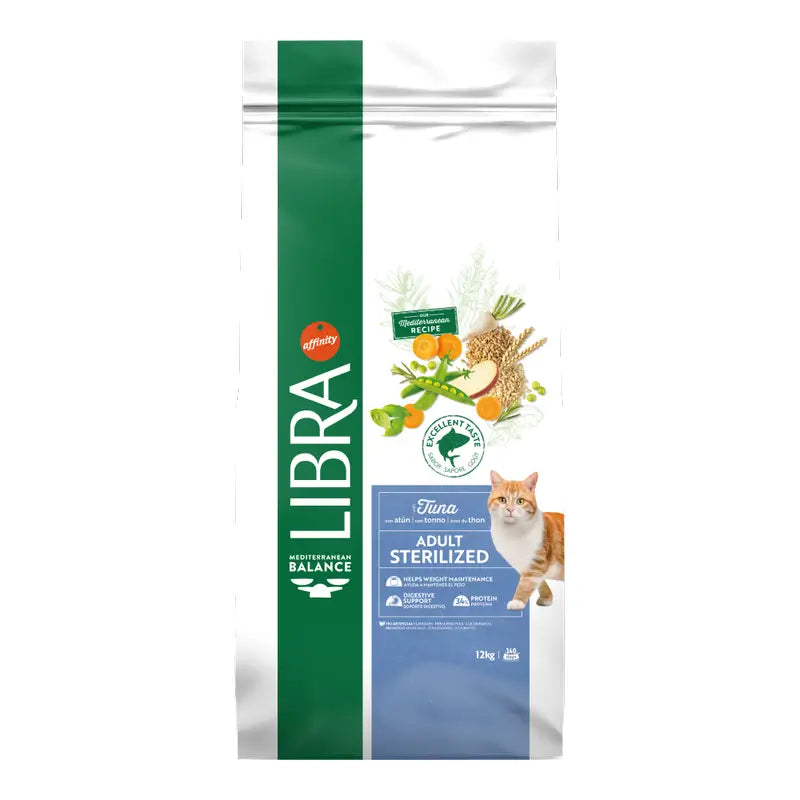 Pound of Cat Food, With Fish, Premium, 12 kg