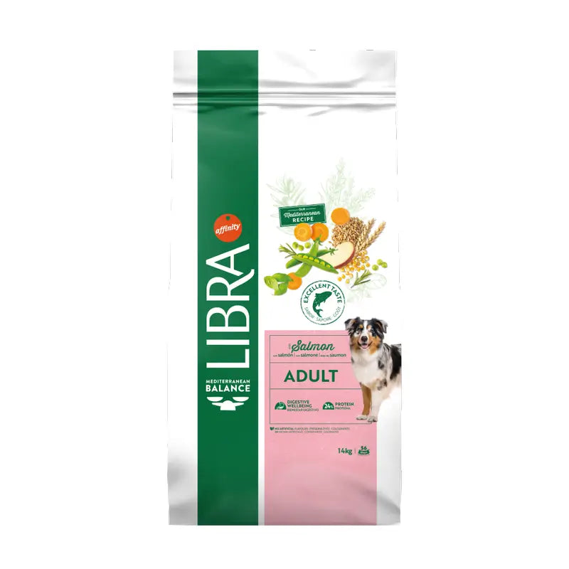 Pound of Dog Food, With Salmon, Premium, 14 kg