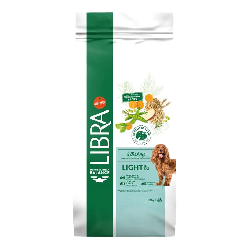Libra Dog Food, With Salmon and Trout, Premium, 12 kg