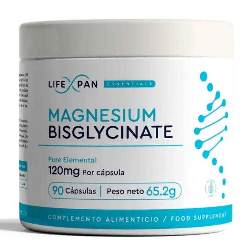 Lifexpan Magnesium Bisglycinate , 90 capsules
