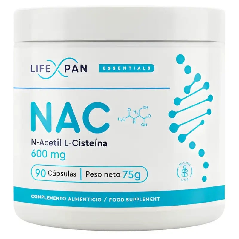 Lifexpan Nac 600 Mg N-Acetylcysteine , 90 capsules
