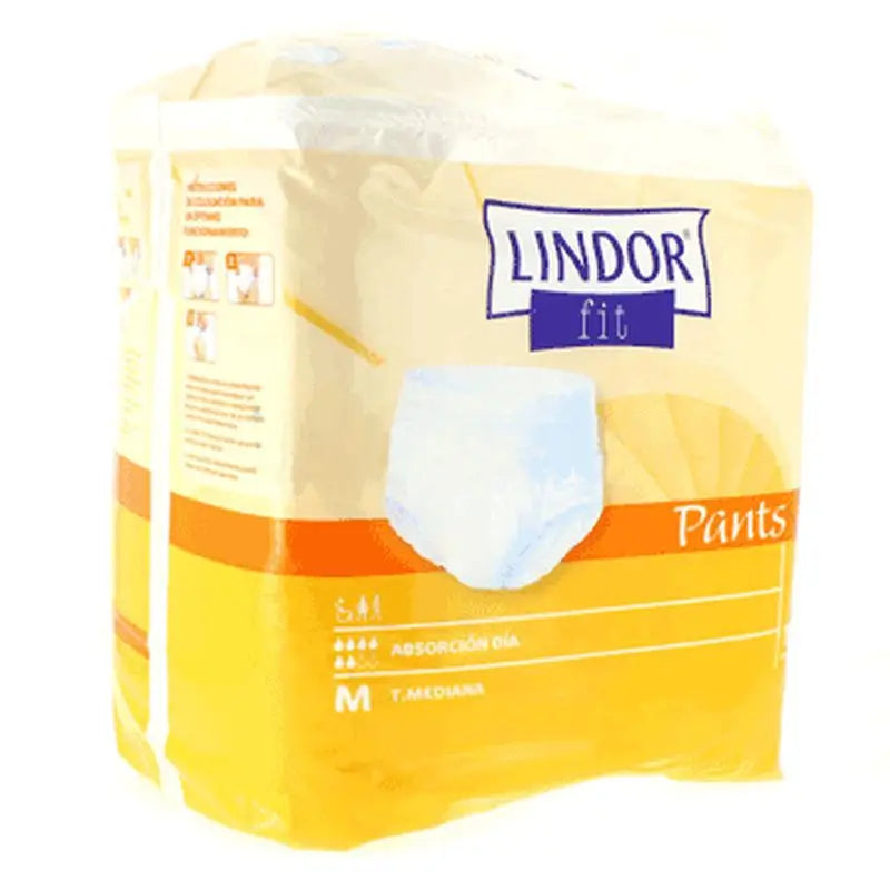 Lindor Diaper Pants Fit Pants Medium Day 60 units