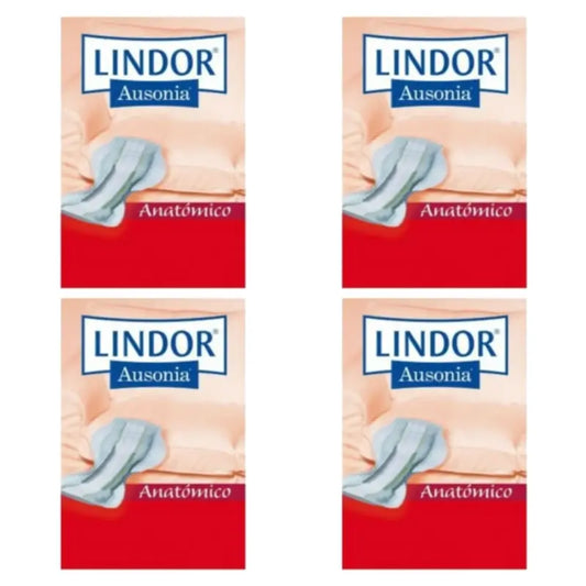 Lindor Anatomical Day Nappies,   Pack of 4 x 80 nappies