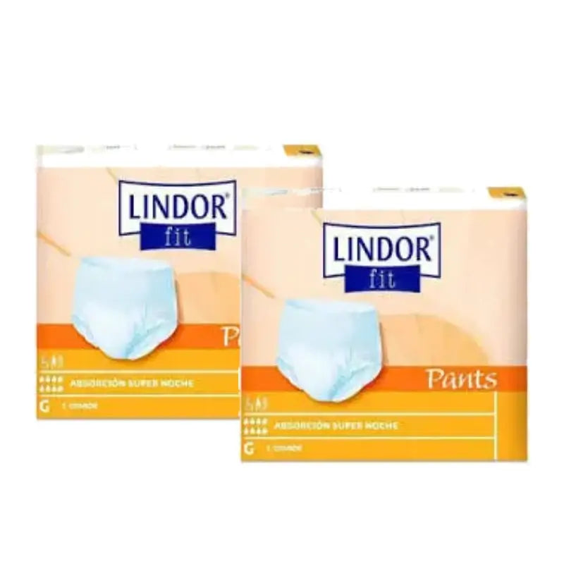 Lindor Fit Pants Day Nappies, Size L, 80 pieces, pack of 2
