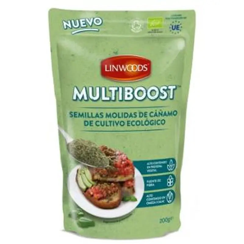 Linwoods Ground Hemp Seeds 200Gr. Bio