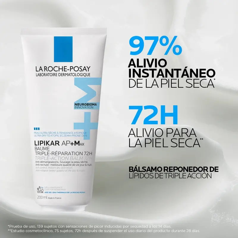 Lipikar Baume Ap+Max Carton, 200 ml