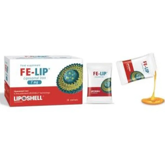 Liposhell Fe-Lip Liposomal Iron 20Mg. 30Sbrs.