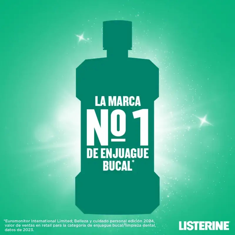 Listerine Duplo Fresh Mint Mouthwash, 2 x 500 Ml