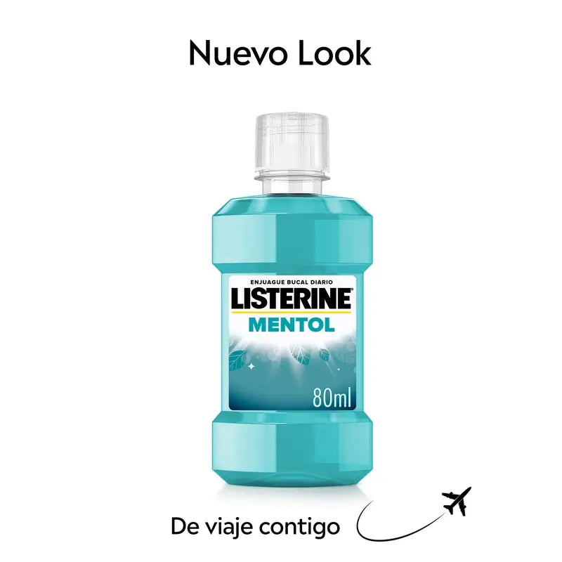 Listerine Menthol Mouthwash, 80 ml