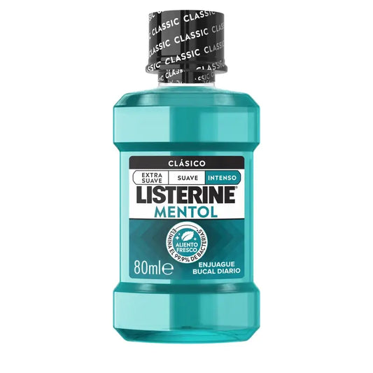 Listerine Menthol Mouthwash, 80 ml