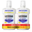 Listerine Mouthwash, Advanced White With Whitener, Mild Mint Flavour, Alcohol Free 2 X 1000ml Pack