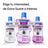 Listerine Total Care Mouthwash, Peppermint Flavour, 1L