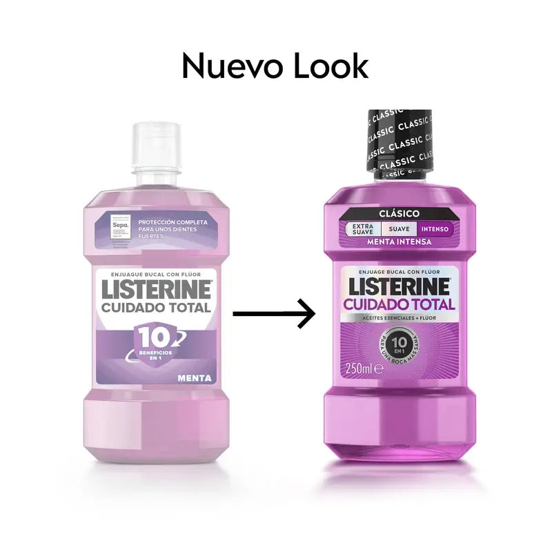 Listerine Total Care Mouthwash Mint Flavour, 250 Ml