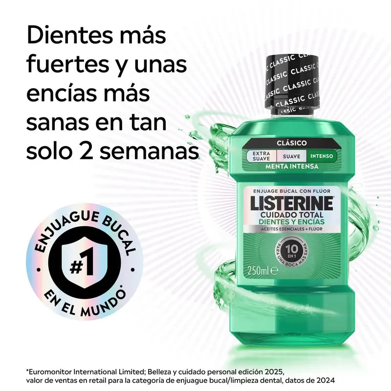 Listerine Tooth & Gum Protection Mouthwash, Fresh Mint, 250 Ml