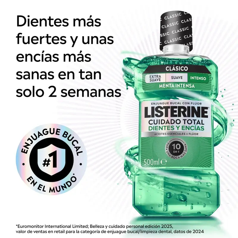 Listerine Tooth & Gum Protection Mouthwash Fresh Mint, 500 Ml