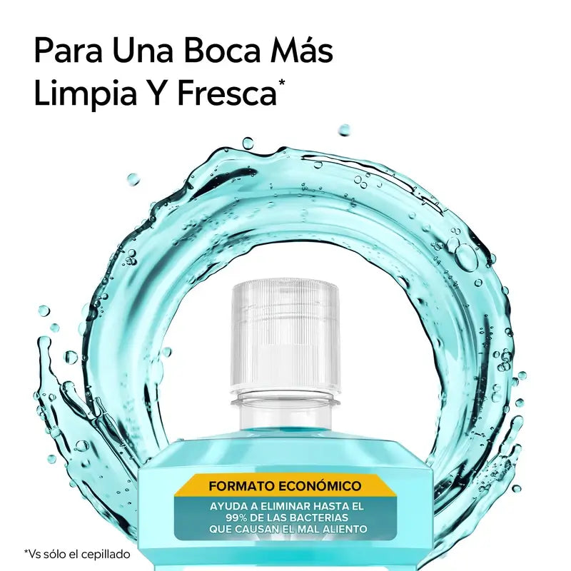 Listerine Mild Alcohol-Free Mouthwash, 2 x 1L