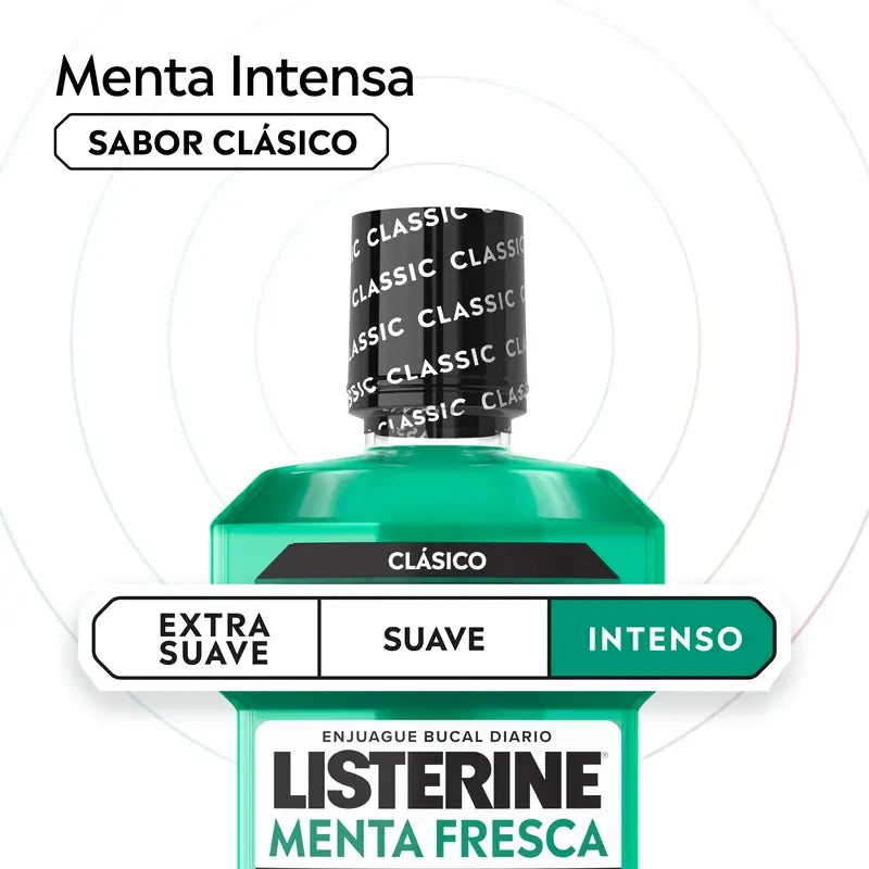Listerine Mouthwash Peppermint Fresh Mouthwash, 500 ml