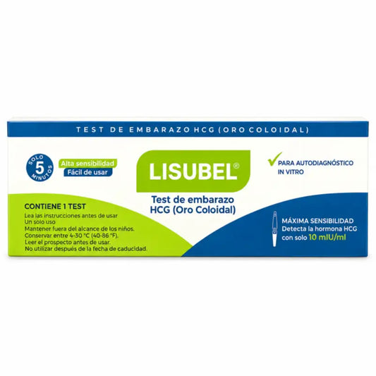 Lisubel Pregnancy Test, 1 test