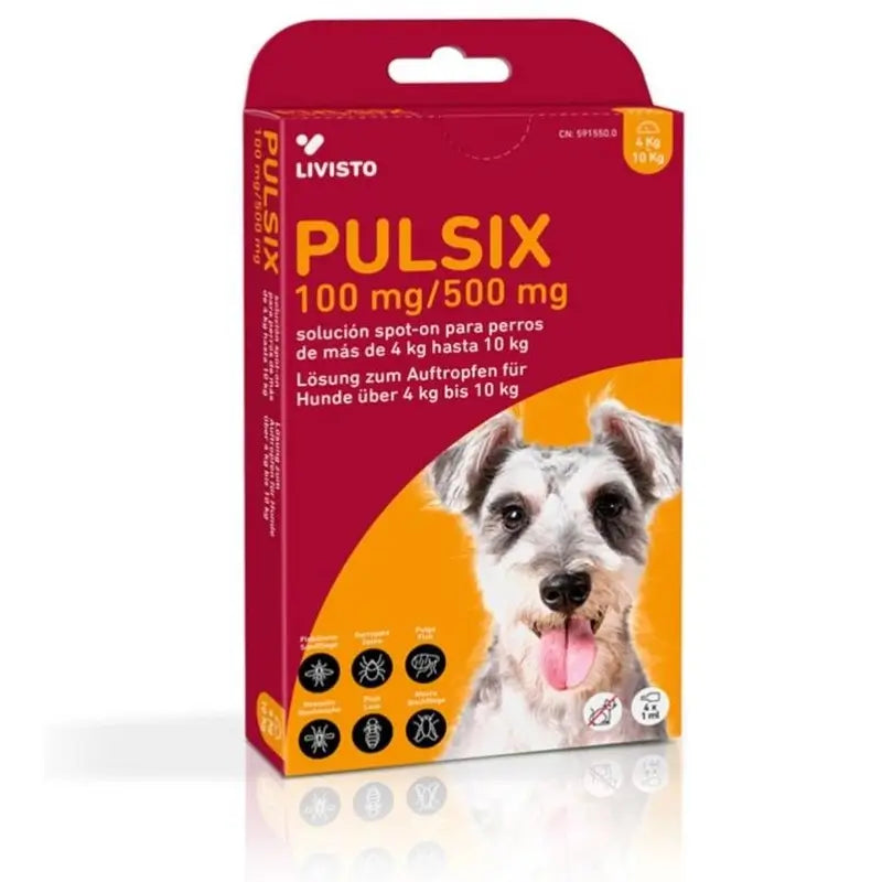 Livisto Pulsix 4–10 kg, 4 pipettes