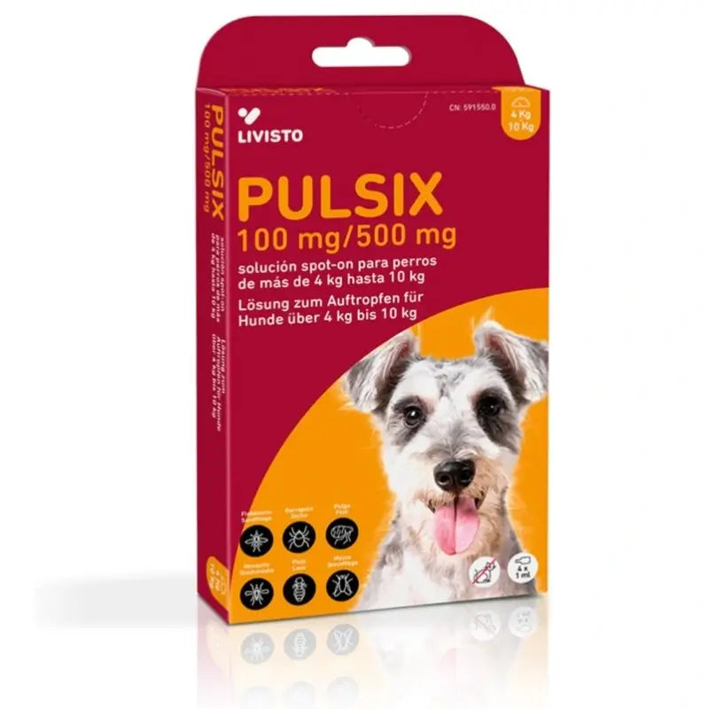 Livisto Pulsix 4–10 kg, 4 pipettes