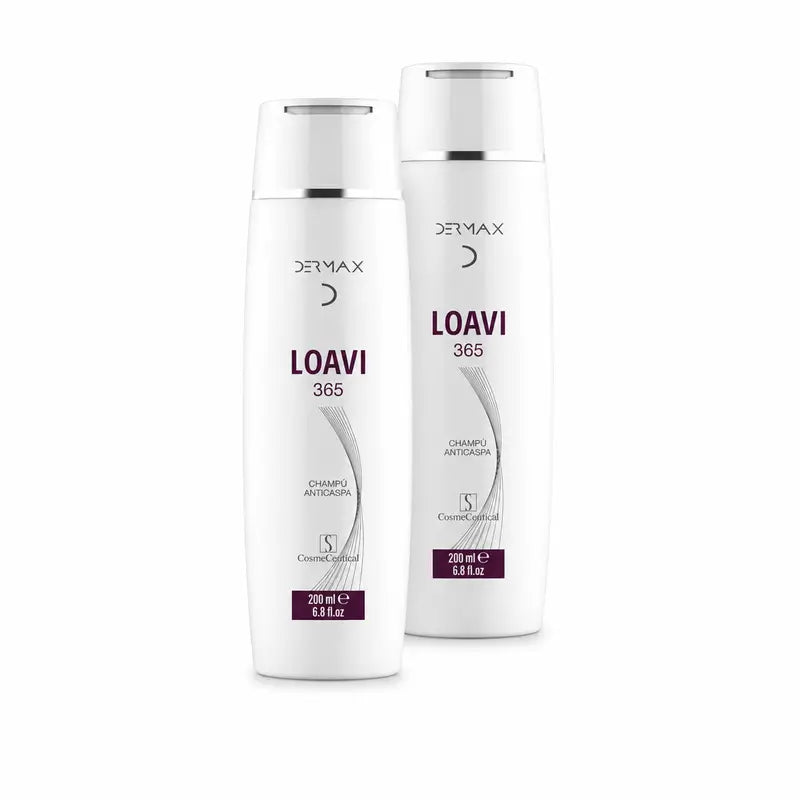 Loavi 365 Anti-Hair Loss Shampoo, Pack of 2 x 200 ml